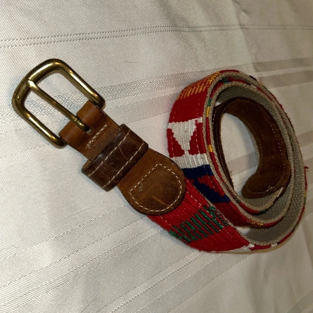 Aztec Designed Belt - Picture 1 of 9